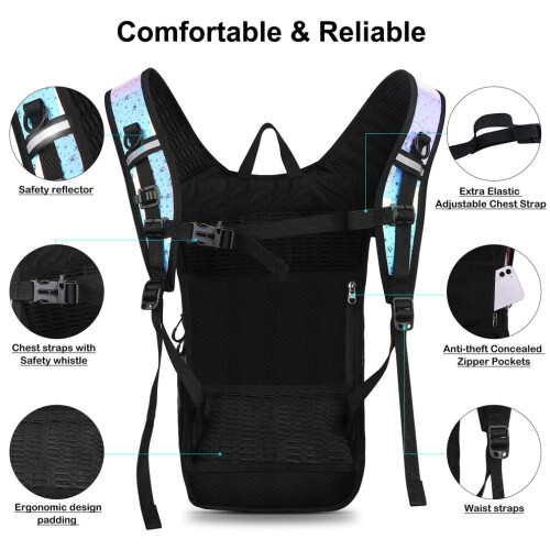 Sac à dos d'hydratation Mothybot, capacité de 20 L, inclus 1