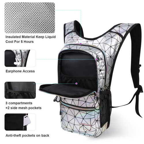 Sac à dos d'hydratation Mothybot, capacité de 20 L, inclus 2