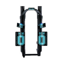 (Seeblau) MTB Rennrad Vorderradgabel Aufkleber für Ohlins Rxf36 M.2 M2 Vinyl Mountainbike Aufkleber