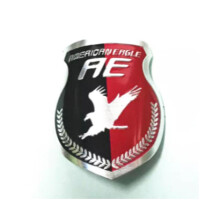 Autocollants de badge de tête en alliage (RE) pour cadre de vélo de route BMX, fourche avant, tube à