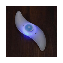 (a-03 bleu) 1 pièce de lumière colorée pour rayons de vélo, lampe décorative pour pneus de vélo
