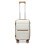 (cream) 24+28 inches British Traveller Hard Shell Suitcase 12