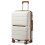 (cream) 24+28 inches British Traveller Hard Shell Suitcase 13