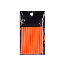 (a-Orange) Lot de 12 rayons de roue de vélo réfléchissants, autocollants, tubes d'avertissement, lumière