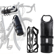 Chronus Bike Universal-Montagebasis mit Aufbewahrungstasche für Gepäck, Wasserflasche, Werkzeuge, Fahrradposition
