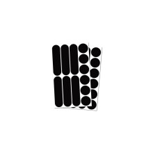 Éco MULTI, (Pack de 2) Kit de 12 autocollants rétro réfléchissants, Sécurité haute visibilité nocturne,