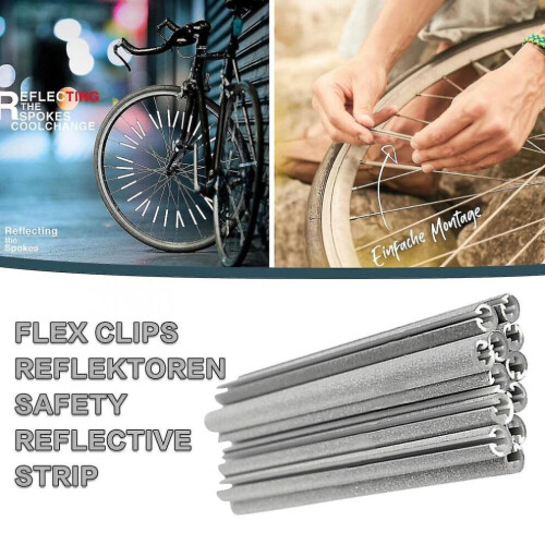 12 Stück/Packung Ycle Spinning Strip Ycle Speichen