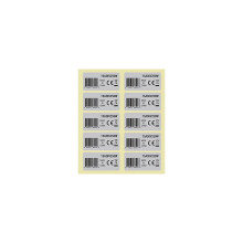 Lot de 10 autocollants pour moteur à entraînement intermédiaire 15 A 36 V 250 W, étanches, 4,2 x 2,1