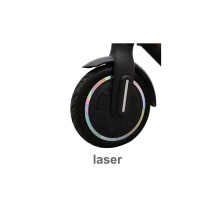 (laser) Autocollant réfléchissant de protection pour moyeu de roue de scooter