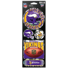 Autocollants prismatiques des Vikings du Minnesota