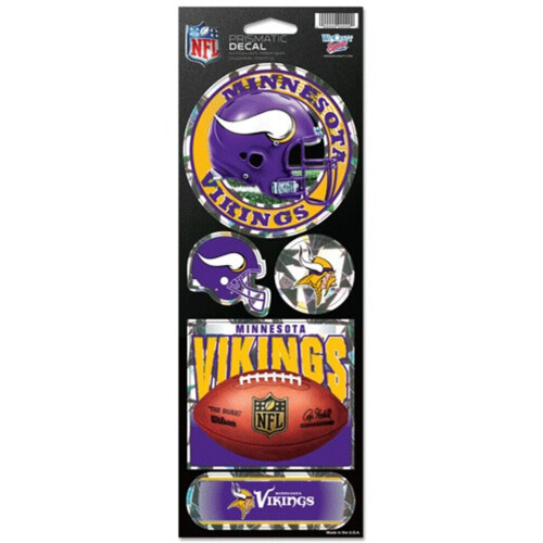 Minnesota Vikings Aufkleber Prismatic