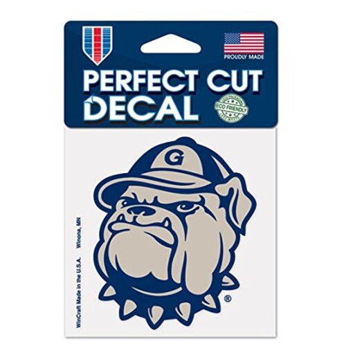 Georgetown Hoyas Aufkleber 4x4 Perfect Cut Farbe