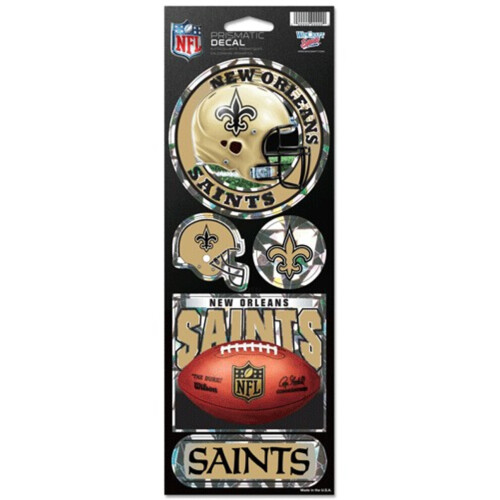 New Orleans Saints Aufkleber Prismatic