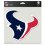 Houston Texans Aufkleber 8x8 gestanzte Farbe 1