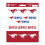 Southern Methodist University Mustangs Mini-Aufkleber-Set, 12 Stück 1
