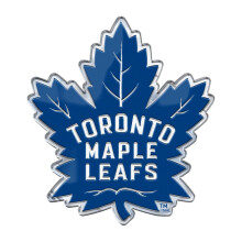 FANMATS 60503 - LNH - Emblème couleur en relief des Maple Leafs de Toronto | Logo principal de la feuille