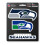 Seattle Seahawks Aufkleber, gestanzt, Team, 3er-Pack 1