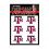 Texas A&M Aggies Tattoo Gesicht Cals 1