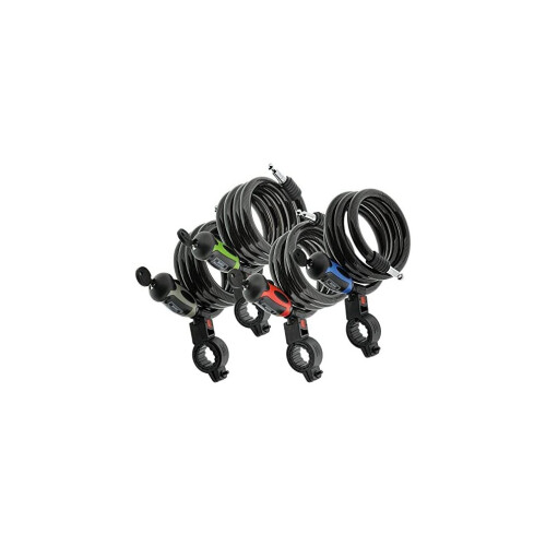 Kryptonite Evolution -lukko Flex Frame U-kiinnikeellä - oranssi, vakiosakkeli ja Evolution Mini-7 -lukko