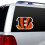 Cincinnati Bengals Fensterfolie, 30,5 cm, gestanzt, CO 1