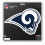 Los Angeles Rams Aufkleber 8x8 Stanzform 1