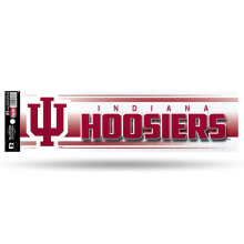 Autocollant pailleté Indiana Hoosiers pour pare-chocs