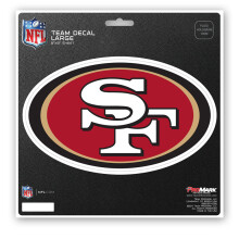 San Francisco 49ers Aufkleber 8x8 gestanzt