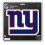 New York Giants Aufkleber 8x8 Stanzform 1