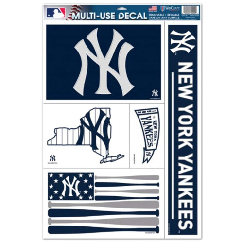 Wincraft MLB New York Yankees 15569110 Multi Use Decal 11
