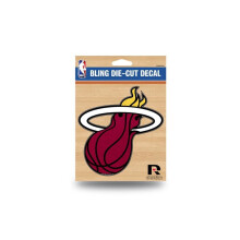 Rico Industries 9474682131 Miami Heat Bling Die-Cut Decal