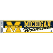 WinCraft MICHIGANIN YLIOPISTO GO BLUE BUMPER TARRA NCAA