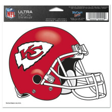 Kansas City Chiefs Decal 5x6 Ultra Color