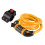 (Orange) Cadenas à combinaison de chiffres pour vélo Câble spiralé 1