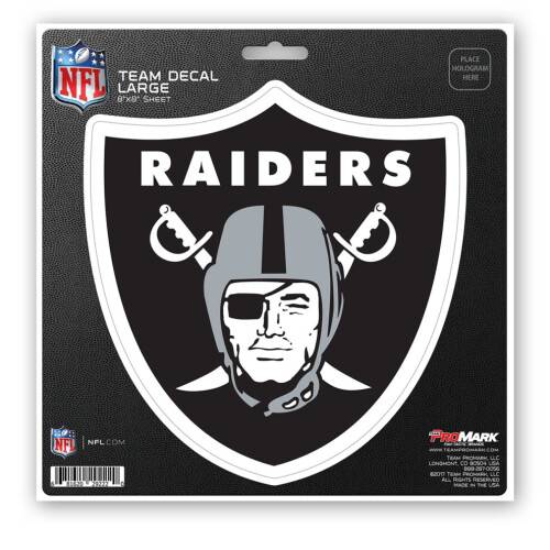 Las Vegas Raiders Aufkleber 8x8 Stanzform