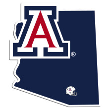 Arizona Wildcats Decal Home State Pride -tyyli - erikoistilaus