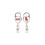 Porte-badge rétractable premium USC Trojans 2