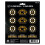 Boston Bruins 12 Count Mini Decal -tarrapakkaus 1