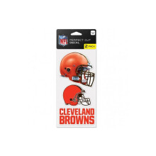 Cleveland Browns -sarja, jossa on 2 leikattua tarraa