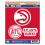 Ensemble de 3 autocollants Atlanta Hawks 1