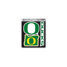 Oregon Ducks Decal Die Cut Team 3 -pakkaus
