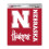 Nebraska Cornhuskers Decal Die Cut Team 3 Pack 1