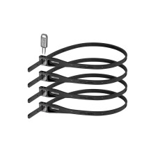 4 x Hiplok Z LOK Fahrradschloss (Multipack) – Schwarz. Fahrradschloss/Motorradhelmschloss. Leichter