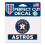Autocollant Houston Astros 4,5 x 5,75 couleurs parfaites – Commande spéciale 1