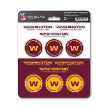 NFL – Washington Football Team Mini Decal 12-pk Mini Decal 12-pk 5 x 6,25 - 12 eri logoa /