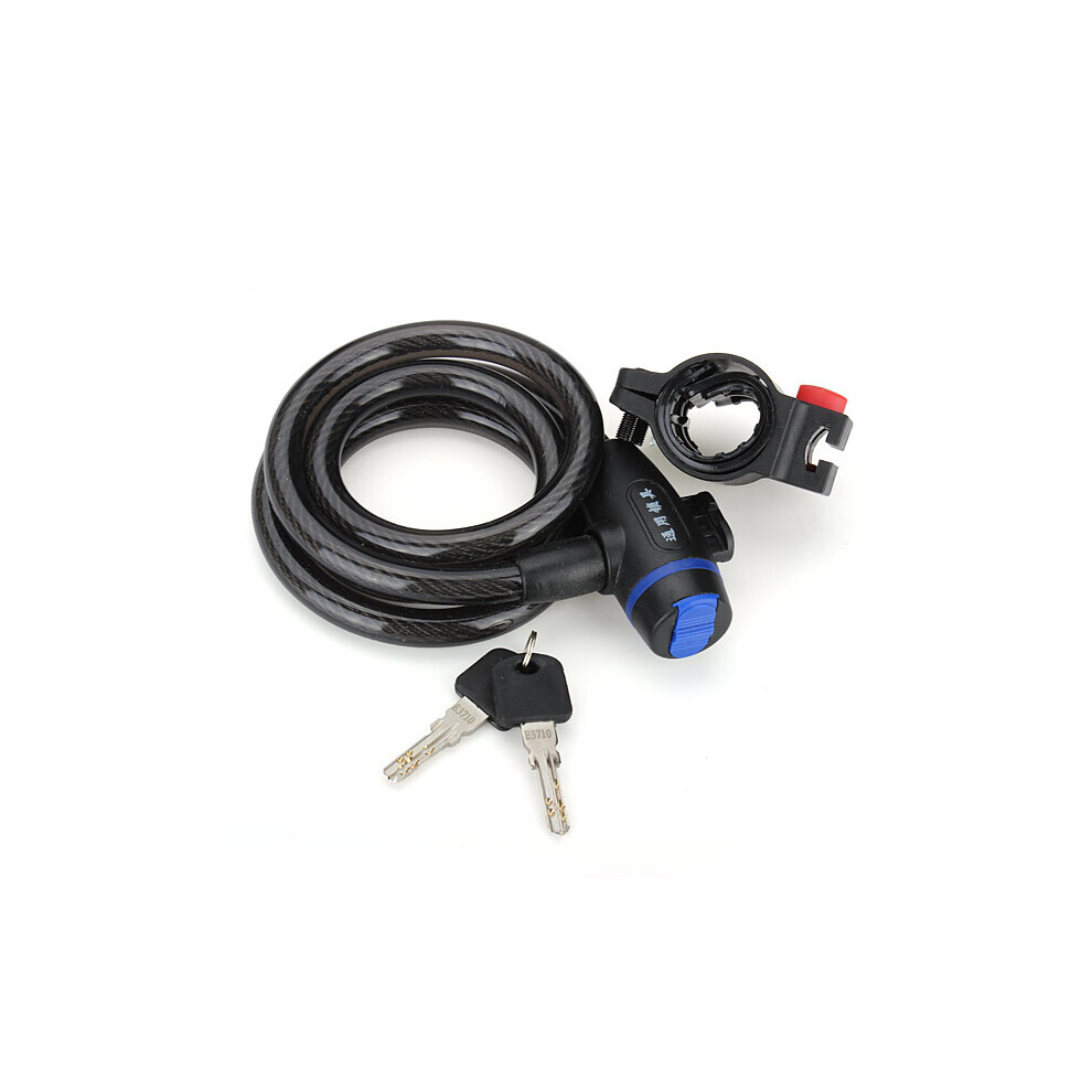 Antivol à clé pour vélo de montagne, chaîne de verrouillage pour moto 12 x 1 000 mm