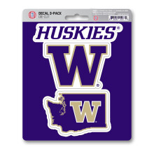 Fanmats University of Washington -tarra 3-osainen