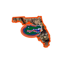 Siskiyou CMHSD4 Unisex NCAA Florida Gators State Decal Mossy Oak Camo