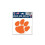 Autocollant Clemson Tigers 3x4 multi-usage couleur, commande spéciale 1