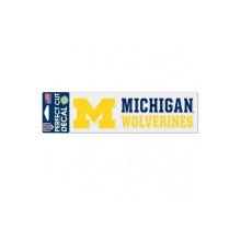 Michigan Wolverines Decal 3x10 Perfect Cut Color Wordmark