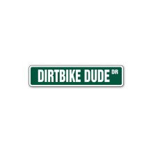 SignMission 1,5 x 7 tuumaa Dirtbike Dude Street Decal - Motocross Dirt Bike Racing -pyörä